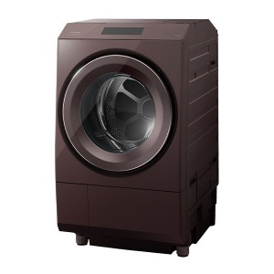 東芝 TW-127XP3L(T) ボルドーブラウン ZABOON [ドラム式洗濯乾燥機(洗濯機12kg/乾燥機7kg) 左開き]