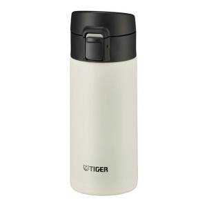 TIGER タイガー メーカー保証対応 初期不良対応 MKA-K036WK イーグレットホワイト 水筒 真空断熱ボトル 360ml ワンプッシュ 