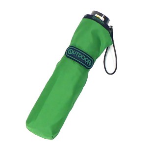 OUTDOOR PRODUCTS 傘 子供用 無地パイピングSM 55cm グリーン 10002504 65