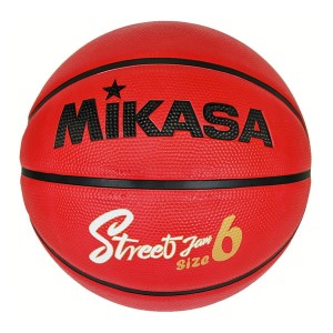 MIKASA BB634C-RBBK バスケットボール 6号球 (女子用・一般・社会人・大学・高校・中学) ゴム      