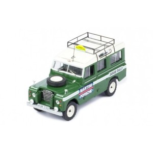 イクソモデル ランドローバー Series III 109 1978 Safari Rally ルーフラック付 RAC387X