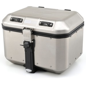 デイトナ D95036 GIVI (ジビ) リアボックス 46L シルバー アルミ製 モノキー TREKKER DOLOMITIシリーズ DLM46A