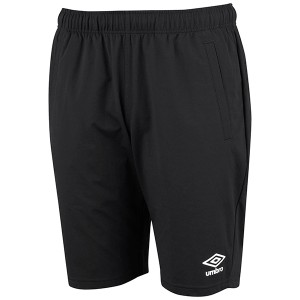 アンブロ サッカー ウォームアップハーフパンツ ブラック S UAS2351P BLK S