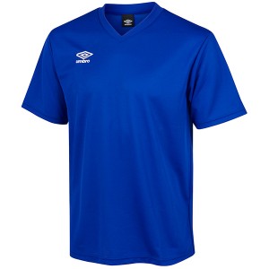 アンブロ サッカー ゲームシャツ ワンポイント ブルー O UAS6307 BLU O