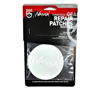 NANGA ナンガ×ギアエイドリペアパッチ クリア NANGA×GEAR AID REPAIR PATCH FREE CLEAR NA2254-3G518 N1NgCEN1