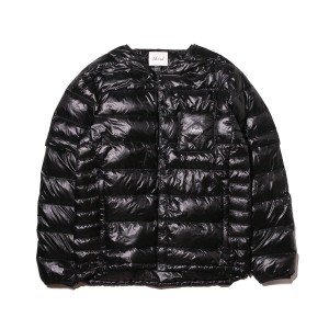 NANGA ナンガ インナーダウンカーディガン INNER DOWN CARDIGAN DS(MEN) BLK L ND2241-1B312 N1IDBKG2