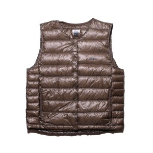 NANGA ナンガ インナーダウンベスト ウィメンズ INNER DOWN VEST(WOMEN) MOCHA WM ND2242-1B313 N1IVMO42