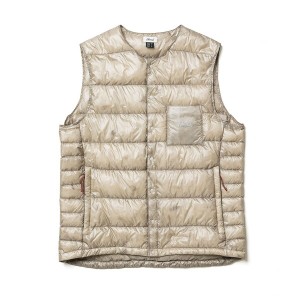 NANGA ナンガ インナーダウンベスト INNER DOWN VEST(MEN) BEG S ND2241-1B311 N1IdEGE3