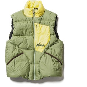 NANGA ナンガ マゼノリッジベスト MAZENO RIDGE VEST L.KHA XL ND2341-1A501 N1MVLHH5