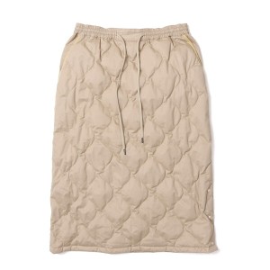 NANGA コットンピーチダウン オニオンキルトダウンスカート COTTON PEACH ONION QUILT DOWN SKIRT WOMEN BEG FREE ND2242-1Z319 N1O0EGN5