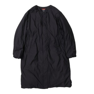 NANGA ナンガ ノーカラーダウンコート NO COLLAR DOWN COAT BLK WL ND2352-1C551 N1NdBK55