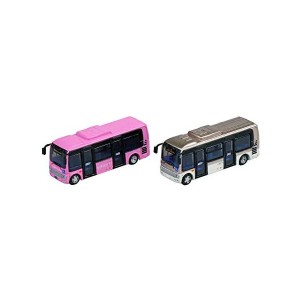 カトー 23-600B 日野ポンチョ ピンク・ベージュ(2台入)