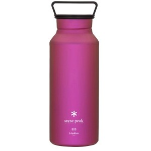 スノーピーク オーロラボトル800 ピンク ボトル 水筒 取っ手付き 800ml チタン コンパクト 登山 TW800PI TW-800-PI【あす着】