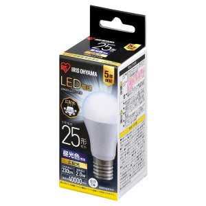 アイリスオーヤマ LDA2D-G-E17-2T6 [LED電球 E17 広配光 25形相当 昼光色]