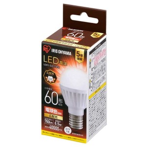 アイリスオーヤマ LDA7L-G-E17-6T6 [LED電球 E17 広配光 60形相当 電球色]