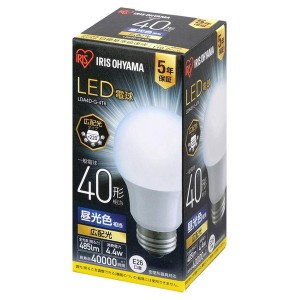 アイリスオーヤマ LDA4D-G-4T6 [LED電球 E26 広配光 40形相当 昼光色]