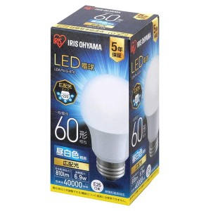 アイリスオーヤマ LDA7N-G-6T6 [LED電球 E26 広配光 60形相当 昼白色]