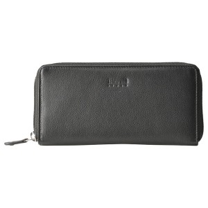 マレリー 紳士ラウンドファスナー財布 ブラック MPC2080