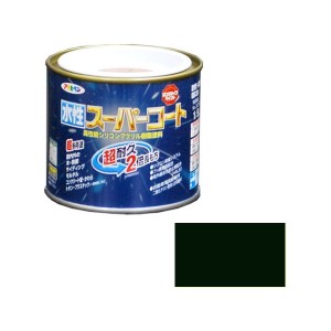 アサヒペン 水性スーパーコート 1/5L (アイリッシュグリーン)