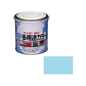アサヒペン 水性多用途カラー 0.7L (水色)