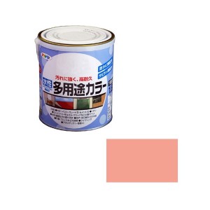 アサヒペン 水性多用途カラー 1.6L (コスモスピンク)