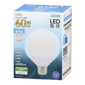 オーム電機 LDG7D-G AG51 [LED電球(E26口金・60W相当・760lm・昼光色)]