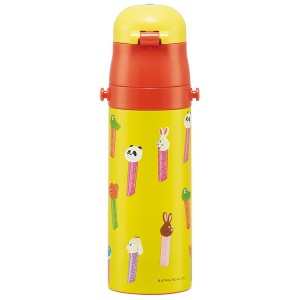 スケーター SDC4 PEZ 子供用 ステンレス 水筒 直飲み 470ml PEZ 子供に優しい軽量タイプ 保冷専用 waterbottle スポーツボトル かわいい