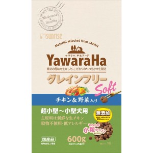 マルカン ヤワラハ グレインフリー ソフト チキン&野菜入り 600g