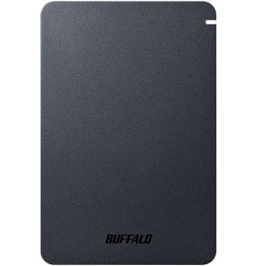 BUFFALO HD-PGF1.0U3-BKA ブラック [外付けポータブルHDD(1TB・USB3.1 Gen1(USB3.0))] メーカー直送