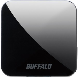 BUFFALO WMR-433W2-BK ブラック AirStation [Wi-Fiルーター(IEEE802.11a/b/g/n/ac・433+150Mbps)]