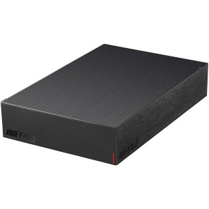 BUFFALO HD-LE2U3-BB ブラック [外付けハードディスク (パソコン&テレビ録画用/2TB/USB 3.2)]