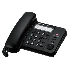 PANASONIC VE-F04-K ブラック Simple Telephone(シンプル・テレホン) [電話機(子機なし)]