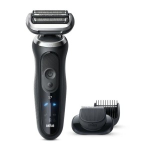 BRAUN 72-N1500s ブラック シリーズ7 [電気シェーバー (往復式・3枚刃・充電式)]