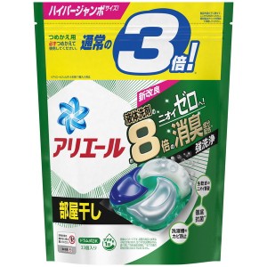 P&G アリエール 洗濯洗剤 ジェルボール4D 部屋干し 詰め替え ハイパージャンボ 33個