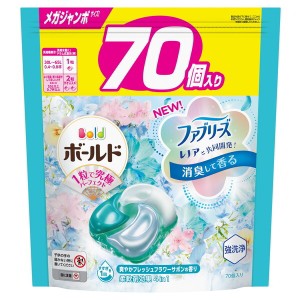 P&G ボールド ジェルボール4D フレッシュフラワーサボン つめかえ用 メガジャンボ 70個【あす着】