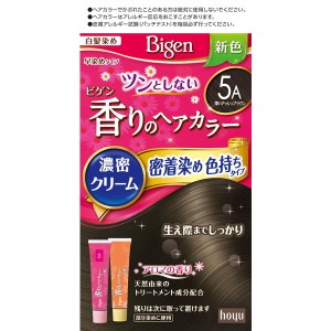 ホーユー ビゲン 香りのヘアカラー クリーム 5A1セット