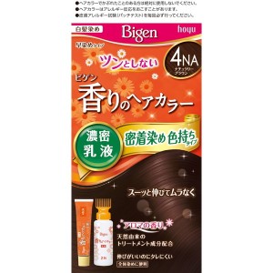 ホーユー ビゲン 香りのヘアカラー 乳液 4NA 1セット