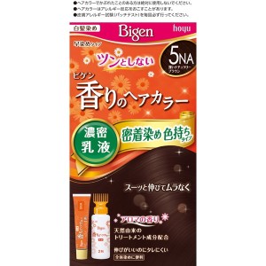 ホーユー ビゲン 香りのヘアカラー 乳液 5NA 1セット