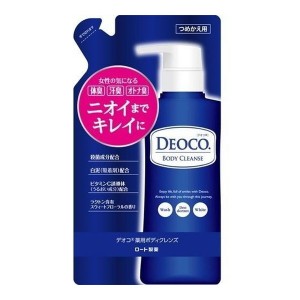 ロート製薬 デオコ 薬用ボディクレンズ 替 250ml【あす着】