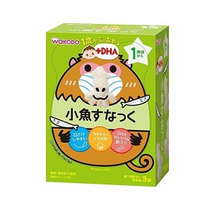 和光堂 1歳からのおやつ+DHA 小魚すなっく