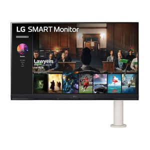 LGエレクトロニクス 32SQ780S-W ホワイト SMART Monitor [31.5インチワイド ゲーミング液晶ディスプレイ]【あす着】