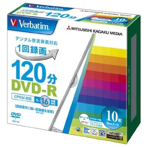 Verbatim VHR12JP10V1 [DVD-R (16倍速対応・10枚パック・ワイドプリンタブル)]