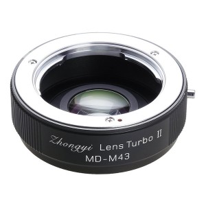 中一工学 Lens Turbo II MD-m43 [フォーカルレデューサー マウントアダプター]