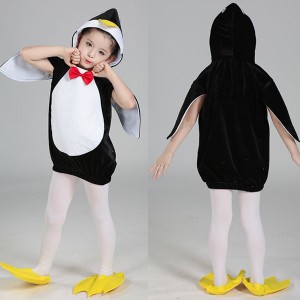 海外 コスプレ服 キッズコスプレ ペンギン衣装 きぐるみ コスチューム ぺんぎん アニマル 動物 どうぶつ 子供 キッズ ベビー パジャマ コ