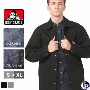 【送料無料】 ベンデイビス ジャケット メンズ ブランケットライナー ワークジャケット スナップボタン S-XL 394 BEN DAVIS / LL 2L カバ