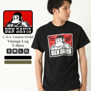 【送料無料】 BEN DAVIS ベンデイビス Tシャツ 半袖 メンズ ビンテージ USAモデル【メール便可】/ 半袖Tシャツ 大きいサイズ