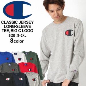 【送料無料】 Champion チャンピオン ロンT 長袖Tシャツ ビッグロゴ メンズ レディース USAモデル【メール便可】/ 大きいサイズ GT78H Y0