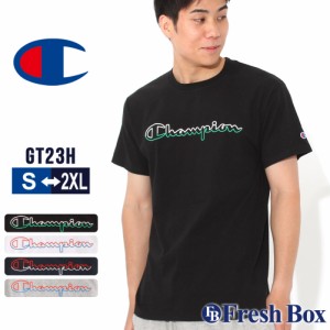 【送料無料】 チャンピオン Tシャツ 半袖 クルーネック メンズ 大きいサイズ GT23H Y08126 USAモデル Champion【メール便可】/ 半袖Tシャ