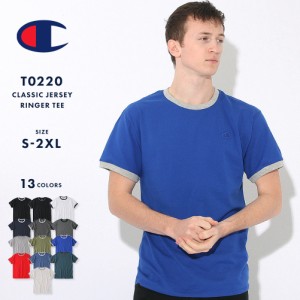 【送料無料】 Champion チャンピオン Tシャツ 半袖 リンガーTシャツ メンズ レディース USAモデル【メール便可】/ 半袖Tシャツ 大きいサ