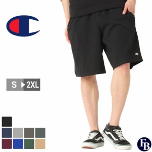 チャンピオン ハーフパンツ ズボン メンズ ひざ上 スウェット 薄手 S-2XL 85653 407Q88 USAモデル Champion / LL 2L XXL 3L ショートパン